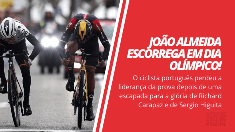 João Almeida escorrega em dia olímpico!