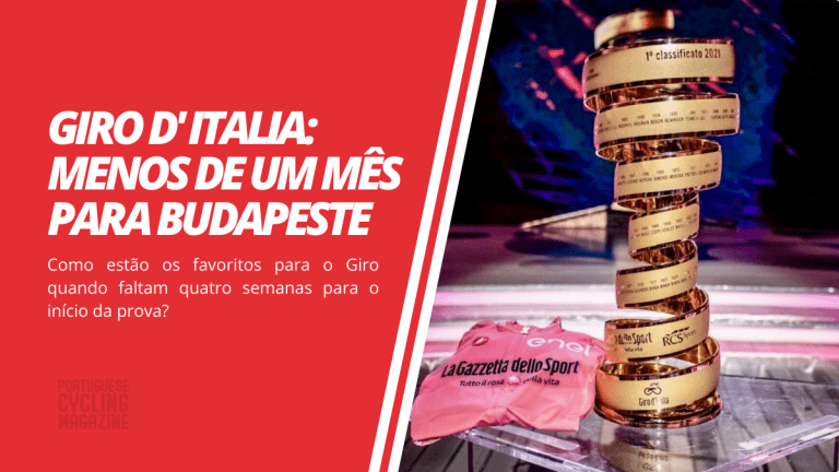 Giro d’Italia: Menos de um mês para Budapeste