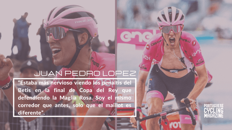 EXCLUSIVA: Juan Pedro López en el día de descanso del Giro