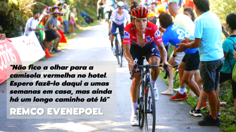 Remco Evenepoel orgulhoso do trabalho feito