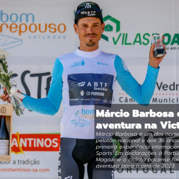 Márcio Barbosa e a nova aventura na Victoria Sports