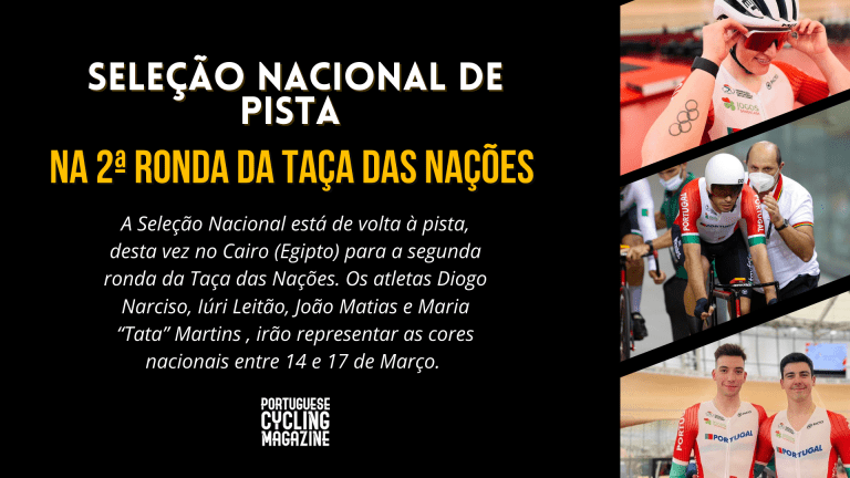 Seleção Nacional de Pista na 2ª ronda da Taça das Nações