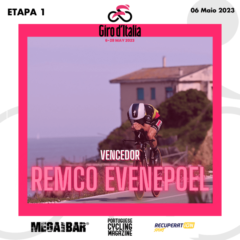 Giro d’Italia: primeira maglia rosa para Remco, João Almeida começa forte