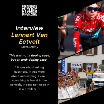 Lennert Van Eetvelt, ciclista da Lotto Dstny: “Isto não foi um caso de doping, mas sim de anti-doping”