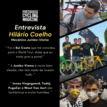 PCM Entrevista: Hilário Coelho, mecânico da Jumbo-Visma