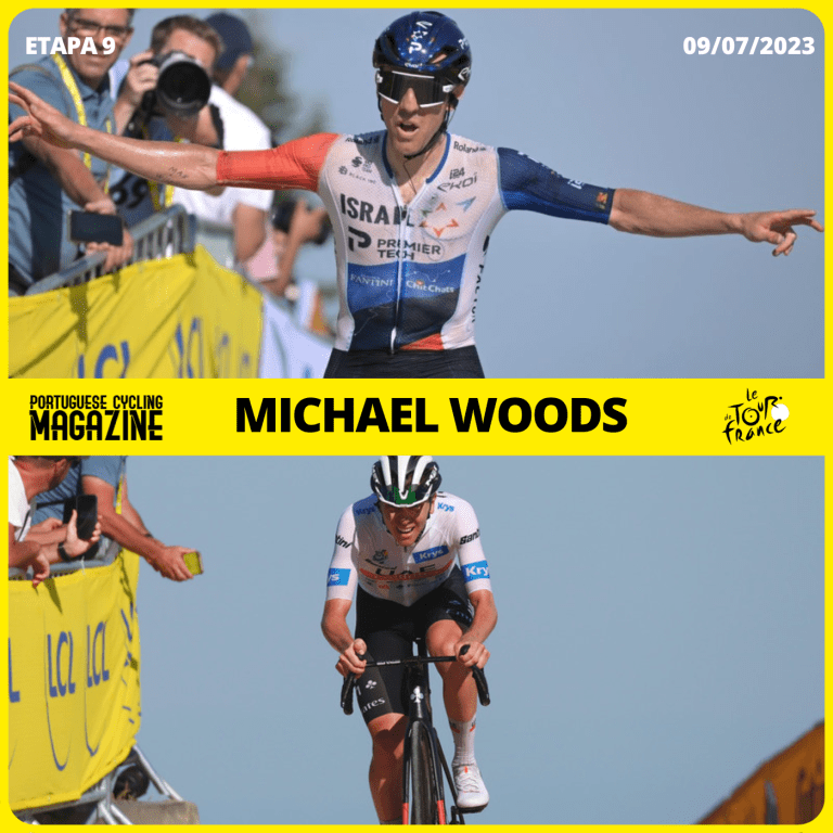 Michael Woods evita a Fuga de la Fuga, Pogacar continua a remontada