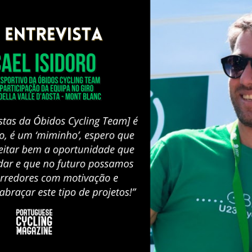 PCM Entrevista: Micael Isidoro, diretor desportivo da Óbidos Cycling Team