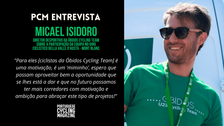 PCM Entrevista: Micael Isidoro, diretor desportivo da Óbidos Cycling Team