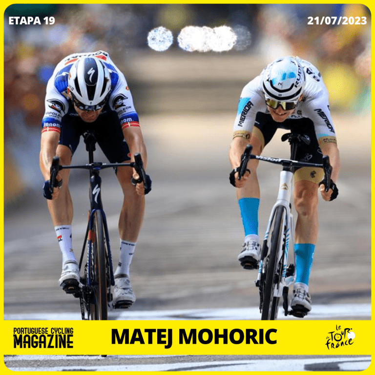 Mohoric volta a ser feliz na etapa 19!