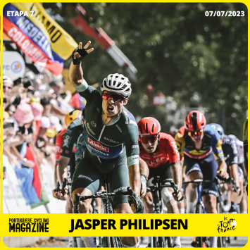 Jasper Philipsen: “hat-trick” para o melhor sprinter da atualidade!