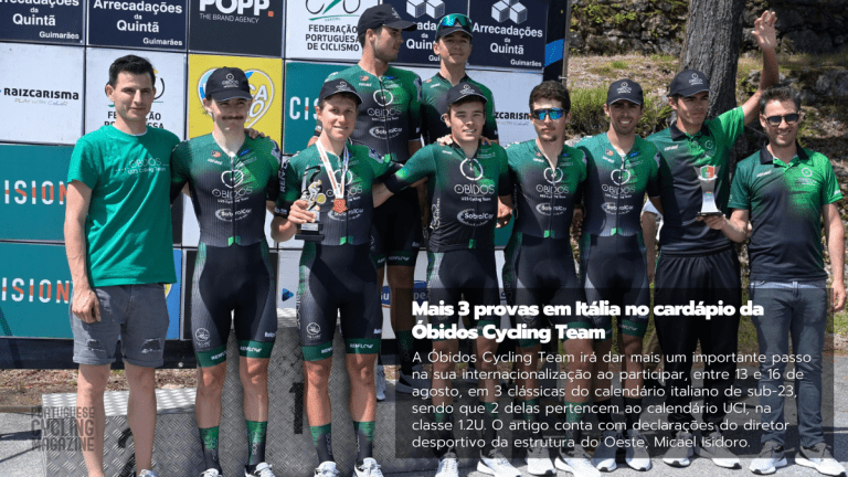 Mais 3 provas em Itália no cardápio da Óbidos Cycling Team