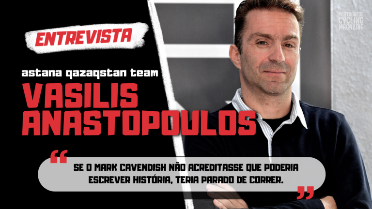 “Se o Mark Cavendish não acreditasse que poderia escrever história, teria parado de correr” – Entrevista com Vasilis Anastopoulos