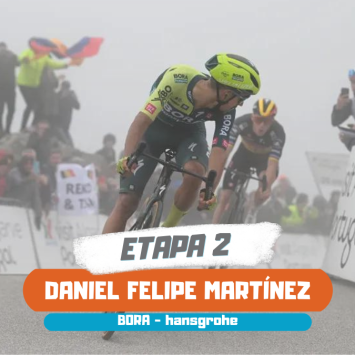 Volta ao Algarve: Daniel Felipe Martinez mete uma velocidade extra e bate Remco Evenepoel no Alto da Fóia!