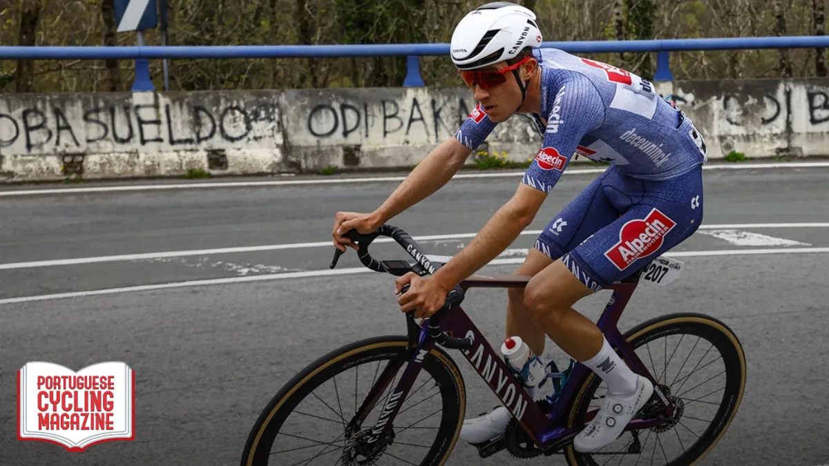 Luca Vergallito, ciclista da Alpecin-Deceuninck. Foto: Alpecin-Deceuninck