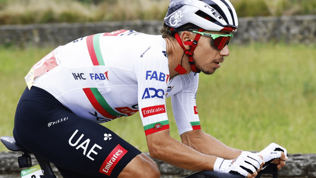 Ivo Oliveira na Vuelta a España. Foto: Sprint Cycling Agency/UAE Team Emirates