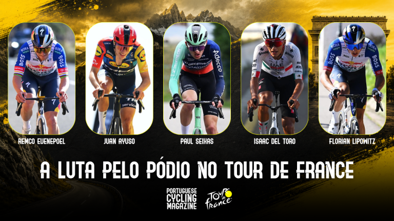 A luta pelo pódio no Tour de France